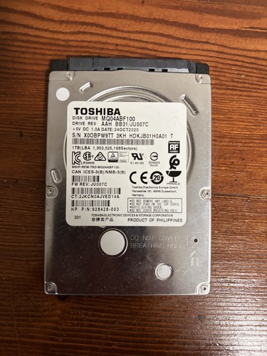 Toshiba 1tb 1000gb - toshiba, 5400rpm